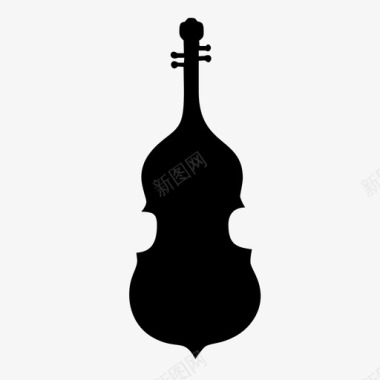 低音古典音乐会图标图标