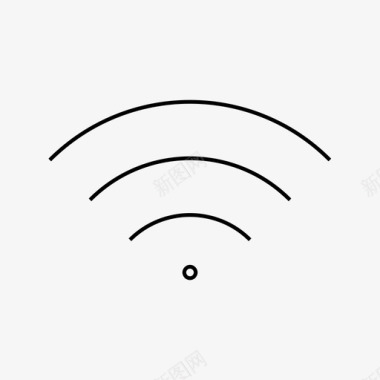 WIFI网络wifi连接热点图标图标