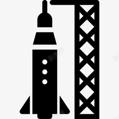 显高火箭高科学图标图标