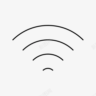 WIFI网络wifi连接热点图标图标