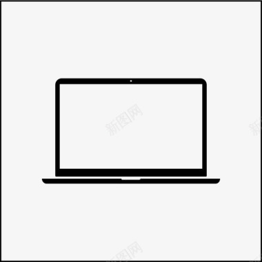 笔记本电脑苹果笔记本电脑图标图标