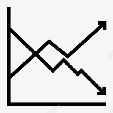 数据信息表格折线图业务图表图标图标