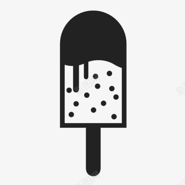 冰淇淋口味甜味图标图标