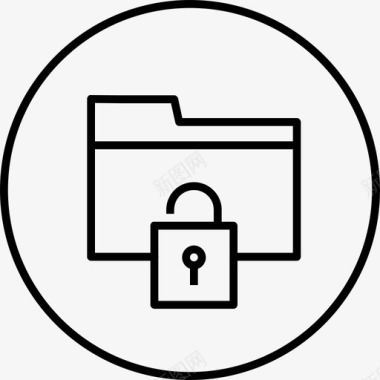不安全不安全解锁文件夹图标图标