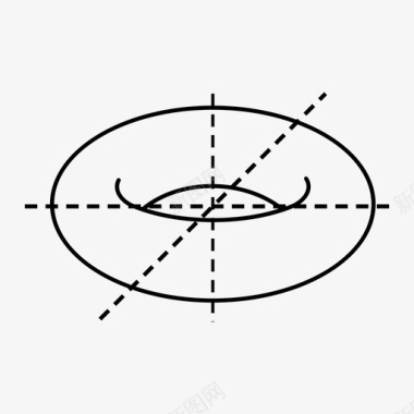 圆环形状推迟图标图标