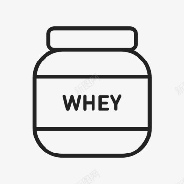 乳清蛋白图标图标