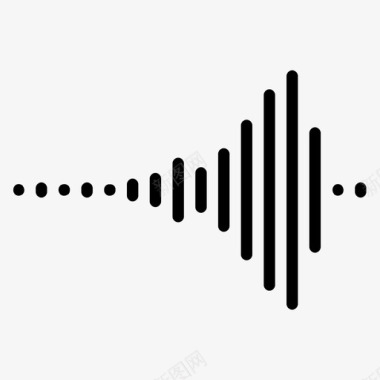 音量波动声音模拟波音波图标图标