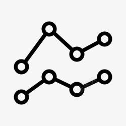 数据质量检查分析图趋势统计图标高清图片