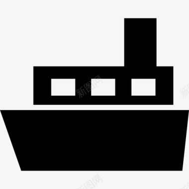 海船运输工具指向性图标图标