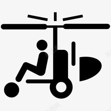 自动自动陀螺仪已售旋翼机图标图标