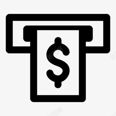 姘存櫠自动柜员机偷存图标图标