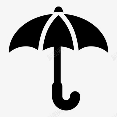 用雨伞雨伞图标图标