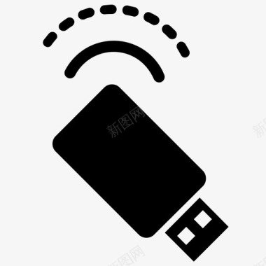 数据信息表格usb网络适配器wifi传输图标图标