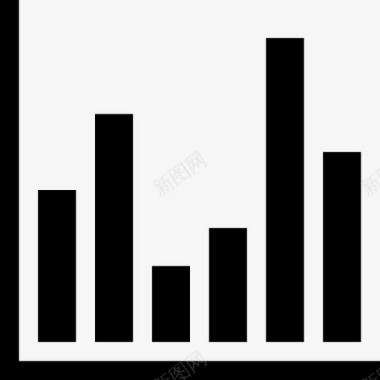 报表条形图直方图图形图标图标