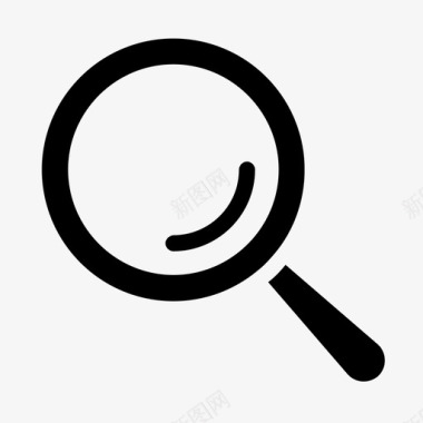 搜索图标放大镜视觉搜索图标图标
