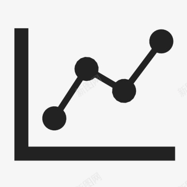 俄否折线图统计售出图标图标