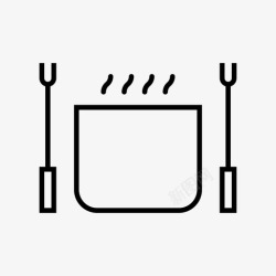 厨房不锈钢火锅套件火锅火锅锅无图标高清图片