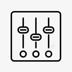 开关框韩滑块首选项面板图标高清图片
