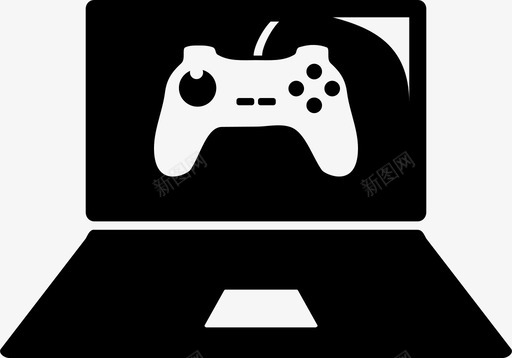游戏控制器电脑游戏游戏笔记本电脑图标图标