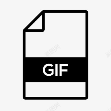 照片文件gif格式照片图标图标