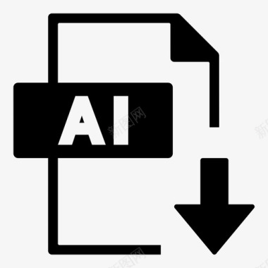 AI绘制ai文件格式nopehold图标图标