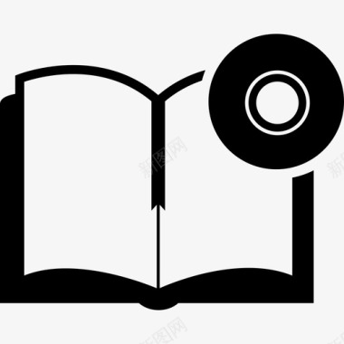 书籍和光盘多媒体学术1图标图标