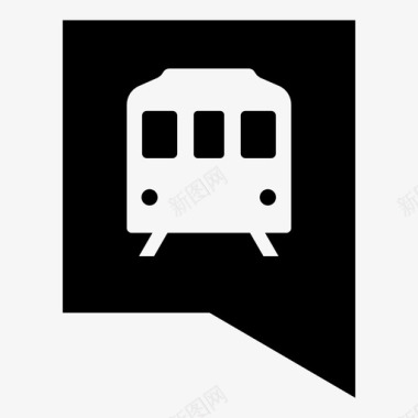 地铁地下铁路图标图标