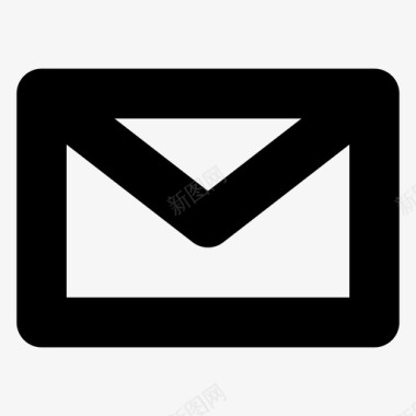 室内迷你信封邮件新邮件图标图标