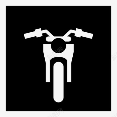 甲米岛景点摩托车交通工具骑乘图标图标
