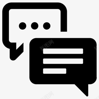 虎皮卷蛋糕评论短信谈话图标图标