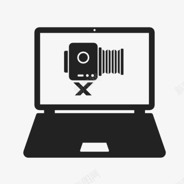 电脑摄像头笔记本电脑摄像头skype录音图标图标