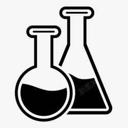 持有人采购产品烧瓶科学药剂图标高清图片