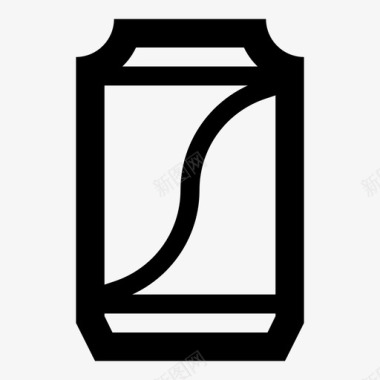 冷饮汽水罐多个忽略图标图标