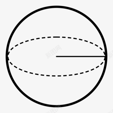 球体3d圆形图标图标