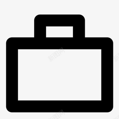 行李运输带公文包运输工具手提箱图标图标