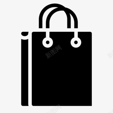 手提袋设计购物袋采购塑料袋图标图标