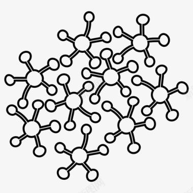 健康科学细菌不健康科学图标图标