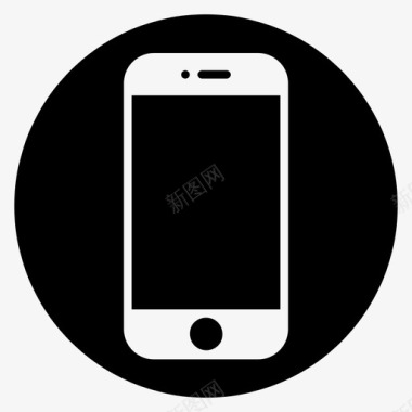 苹果7黑色手机黑色iphone智能手机iphone苹果智能手机图标图标