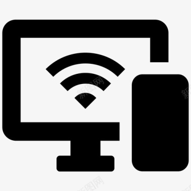 WiFi无线连接无线连接wifi广域图标图标