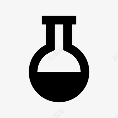 科技网状圆底烧瓶烧杯设备图标图标