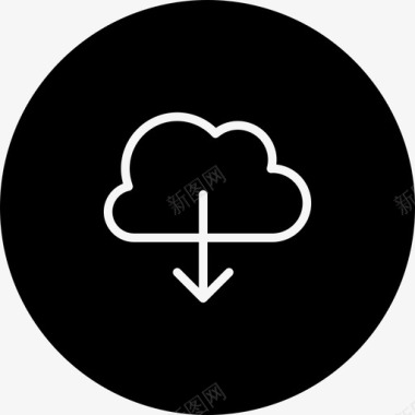 云传输云系统共享图标图标