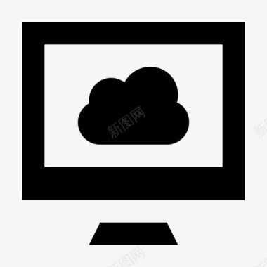 云服务器云连接存储服务器图标图标