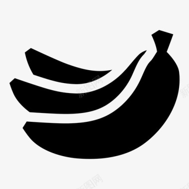 一串香蕉图标图标