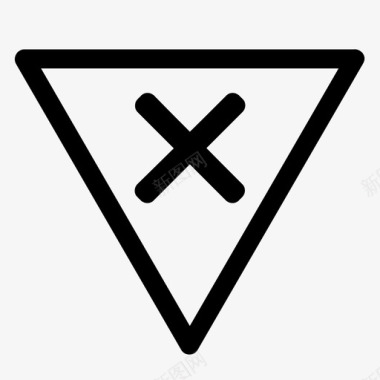 x十字和x标记图标图标