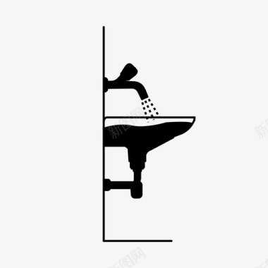 洗衣机浴室洗衣机水槽图标图标