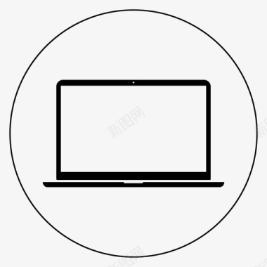 笔记本电脑笔记本电脑苹果笔记本电脑图标图标