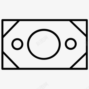 财富裂变货币帐单现金图标图标