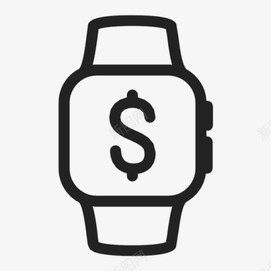 currencysmartwatch美元signalplus图标图标