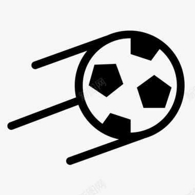 足球运动猪皮图标图标