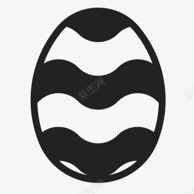 彩绘鸡蛋复活节彩蛋彩绘需要图标图标